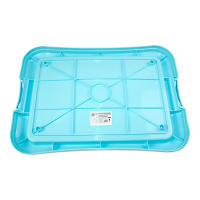 SMELL & SMILE Bandeja Sanitaria de Adiestramiento Inodoro Interior para Perros Aseo Mascotas Bandeja de Entrenamiento para Mascotas Orinal para Perros (M 49 x 35cm) - details 1