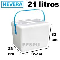 nevera de playa,camping, poliespan ,PORTATIL ,POREXPAN ,Corcho ,13/21/25/31 litros ,COLOR BLANCO ,CON ASA,cm,fespu - details 3