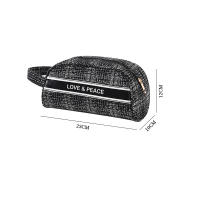 23x12x10cm Bolsa de mano pequeña de la serie de viento fragante para mujer, bolsa de almacenamiento de viaje, bolsa de cosméticos portátil, bolsa de almacenamiento de cosméticos, bolsa organizadora de maquillaje - details 5