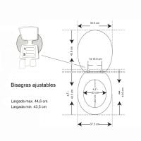 Tendance - Tapa de Vater Asiento de Inodoro Tapa para WC ,Tapa Para Asiento de WC Baño - details 7