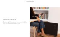CREATE - Radiador convector Eléctrico de Cristal con WiFi - 2 potencias - Programable 24 horas - WARM CRYSTAL 2500W - details 0
