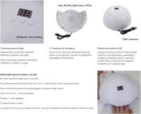 Euroxanty - Secador de Uñas LED UV con Temporizador y 15 LED para Esmalte de Gel - details 3