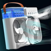 SANDALFON Ventilador Personal de Refrigeración con Mini Humidificador y 5 Pulverizadores - details 6