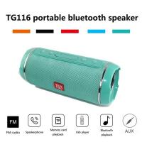 Altavoz Bluetooth inalámbrico, columna de altavoz de graves, compatible, USB, resistente al agua, para exteriores, compatible con AUX, TF, Radio FM, Subwoofer, para iPhone, Samsung, teléfonos inteligentes con micrófono - details 2