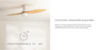 Create - Ventilador de Techo Silencioso con Motor DC y Luz Regulable LED - Ø132 Cm - WIND PROP - details 3