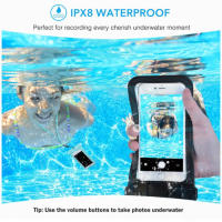 SANDALFON Funda Impermeable Universal IPX8 para Teléfono Móvil con Pantalla Táctil Subacuática - details 8