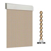 ARISE SHOP-Cortina Espiral Para Puerta Tiras PVC Cortina Para Puerta Exterior Anti Insectos Mosquitos Bichos Verano Casa o Jardín 10 Colores 90x200cm - details 4