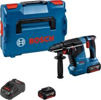 Bosch Professional 18V System GBH 18V-24 C - Martillo perforador a batería (Brushless, 2,4 J, Ø máx. hormigón 24 mm, SDS plus, Connectivity, 2 baterías x 5.0 Ah, en L-BOXX) - details 0