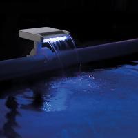 Cascada de agua con luces led multicolor, Fuente Led Multicolor para Piscinas Elevadas Cascada agua vertical con luces led - details 3