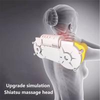 Masajeador eléctrico Shiatsu con forma de U para espalda, cuello y hombros, masaje caliente por infrarrojos, para casa,desde envio España - details 5