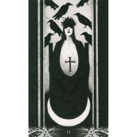 Naipecoleccion Lo Scarabeo Tarot de 78 cartas Murder of Crows Ilustraciones de Corrado Roi Cuervos Gótico Instrucciones en inglés, italiano, español, francés, portugués y ruso Lujo Tamaño grande 22 arcanos mayores y 56 menores Adultos Italia Esotérico - details 3