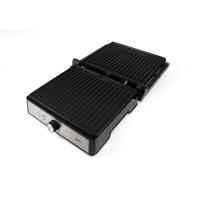 Jata Parrilla Eléctrica Grill con placas antiadherentes libre de PFOA de 29 x 24 cm, Apertura 180, Placa superior basculante, Bandeja para recoger salsas, 2000 W - JEGR1595 - details 1