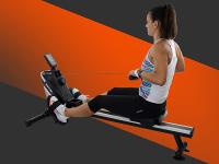 Bonplus BP | Máquina de Remo con 8 Niveles de Resistencia | Rowing Machine | Máquina de Remo Plegable | Fitness | Pantalla LCD Ajustable | Soporta Hasta 110kg | Plegable | Gimnasio en Casa | Máquina de Cardio - details 4