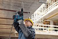 Bosch Professional GBH 3-28 DFR - Martillo perforador (3,1 J, Ø máx. hormigón 28 mm, SDS plus + cilíndrico, en maletín) - details 4