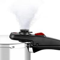 Bra - Olla a Presión Mod. Allure, De 4 y 9 Litros, Acero Inoxidable, Apta Todo Tipo de Cocinas, Fondo Difusor, Cierre Deslizante Seguro - details 4