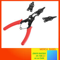 Alicates de anillo a presión 4 en 1, herramienta multifunción, removedor de anillo externo interno, alicate de retención, herramienta de reparación - details 5