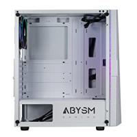 ABYSM Gaming Caja Semi Torre PC ATX Danube KOLPA Blanca, con Panel de Vidrio Templado, 1 x USB 3.0 y 2 x USB 2.0, Conectores, Filtro Superior y 1 Ventilador Silencioso de 12 cm - details 3