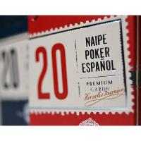 Fournier Pack 2 barajas de poker español Número 20 de 55 cartas cada una Total 110 cartas Para jugar al rabino ramundino remigio 55 cartas con 3 comodines incluidos Calidad casino Reverso rojo o azul - details 8