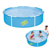 Piscina Infantil Redonda Estructura Metalica Ø 152 x 38 cm. - details 0