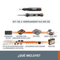 Worx WX988 Herramienta rotatoria y soldador MakerX - details 9