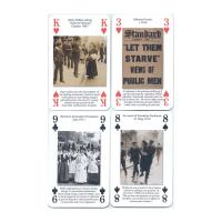 Heritage Playing Card Co Heritage Baraja de Poker Didáctica Inglés Gatos Perros Caballos Animales Mariposas Pájaros Fósiles Especias Peces Frutas Hierbas Faros Árboles Gemas Minerales Delfines Ballenas Setas Insectos Arañas Indios Rosas Salvajes Fauna - details 79