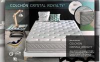 SIMPUR LOW COST: Colchón Visco Alta Gama Crystal Royalty  Altura 30 cm  Firmeza 8,5/10  Total Independencia De Lechos  Ergonómico Y Anatómico  Confort Excelente  11 zonas de confort  colchones 135x190 150x190 90x190  Todas las medidas - details 1