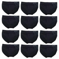 STV International Dacada2005 Lote 12 Bragas Negro Licra Talle Alto Sin Costuras Moldeadores Mujer - details 0