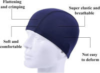 SANDALFON Gorros de Natación 3 Piezas Unisex para Piscina y Deportes Acuáticos - details 3