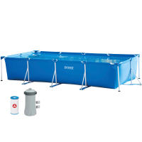 Piscina tubular rectangular con depuradora Metal Frame INTEX, Piscina Intex 450x220x84 cm - details 0