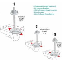 Tendance - Tapa de Vater Asiento de Inodoro Tapa para WC ,Tapa Para Asiento de WC Baño - details 10
