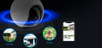 Ezviz EB8 Cámara de vigilancia panorámica exterior Resolución 2K Conectividad 4G Batería interna de 10400 mAh Visión nocturna a color Detección inteligente de movimiento de personas Visualización de ubicación GPS  Resistente al exterior - details 5