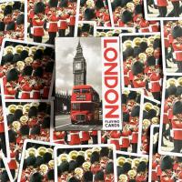 Piatnik Baraja de poker de 54 cartas London Poster Fotografía Cartel Monumento Londinense Viajar Londres Reino Unido Juego mesa Jugar Adultos Colección Coleccionable Poquer - details 2