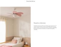 CREATE- Ventilador de Techo 53W Silencioso Ø86 cm - 3 velocidades, función verano / invierno  - WINDLIGHT EASY AC - details 1