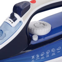 Jata Plancha Ropa de vapor de suela de acero inox con 386 salidas de vapor y diseño 3D, Vapor vertical para facilitar el planchado, Antigoteo - PL618 - details 1