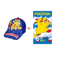 POKEMON PIKACHU GORRA +POEMON PIKACHU TOALLA MICROFIBRA PARA PLAYA  70*140CM - details 3