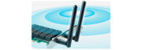TP-LINK Archer T4E, Tarjeta WiFi PC, Adaptador PCI, WiFi Banda Dual AC1200, Hasta 300 Mpbs WiFi, Antena WiFi, Para PC, 2.4GHz/5GHz, Windows, Tarjeta de red - details 4