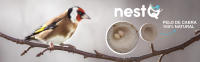 nestQ Pelo Cabra Natural 200 Gramos para Nidos Aves Canarios Jilgueros Exóticos - Fibras de Pelo de Cabra - Accesorios para Nidos - details 0