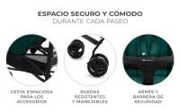 Silla de Paseo bebé super ligera y compacta TIK de Kinderkraft, Reclinable, Plegable, Posición Tumbada - 6,5kg, Material Impermeable - details 3