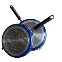 Sartén Giratortilla Doble de 14, 20 y 24 cm para Tortillas, Tortillera - Inducción, Gas, Vitro - Antiadherente PFOA - Marca Kadal - details 2