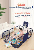 YAZOCO - Corralito para bebés y niños, parque infantil, Arena, piscina de bolas, valla de seguridad, juego de actividades - details 7