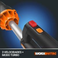 Worx WG585E.9 Soplador a batería LeafJet de 40V con motor 'Brushless' (baterías y cargador no incluidos) - details 1
