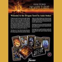Fournier Tarot Dragón Ilustraciones de Anne Stokes 78 cartas Fantasía y magia Instrucciones en español, inglés, francés, alemán y portugués Adultos Juego mesa Jugar Esotérico Esoterismo Aprender Cartas fáciles Fácil Tirada Adivinatorio - details 4
