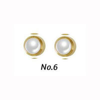 Unidad de piercing para el cuerpo, joyería de acero quirúrgico, Gema cz, color plateado, 16g, tragus, cartílago, 1 par - details 12