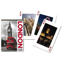 Piatnik Baraja de poker de 54 cartas London Poster Fotografía Cartel Monumento Londinense Viajar Londres Reino Unido Juego mesa Jugar Adultos Colección Coleccionable Poquer - details 0