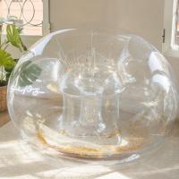 Flamingueo Puff Gigante Puff Hinchable PVC Resistente Decoración Habitacion Aesthetic, Puff Salon Puff Pera Puff Gamer Puff XXL Relleno Puff Brillo Puff Extra Grande 110x110x75cm - details 10