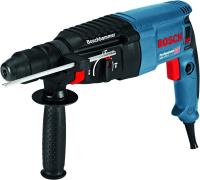 Bosch Professional GBH 2-26 F - Martillo perforador combinado (2,7 J, máx. hormigón 26 mm, portabrocas SDS plus + cilíndrico, en maletín), azul, 44.6 x 36 x 11.6 cm - details 0