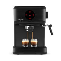 Solac - Cafetera espresso Taste Control. Monodosis o molido. 20 bar de presión, sistema Double Cream. Cappuccino. Parada automática. Hace 1 o 2 cafés. Incluye vaporizador de leche en acero inox y pantalla táctil - details 2