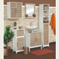 Tendance - Mueble de Baño Armario para Pared Miami / Stockholm Armario 2 Puertas y 1 Estante de Madera Para Cuarto de Baño Almacenaje - details 3