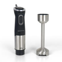 JATA Batidora de mano 1500W con cuatro cuchillas de acero inoxidable. Bate, pica y tritura. Regulador electrónico de velocidad. Función turbo. Vaso de 600 ml. Pie desmontable - JEBT1851 - details 3