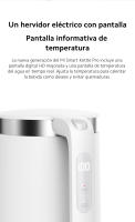Official | Mi Smart Kettle Pro, Pantalla de temperatura en tiempo real , Alta capacidad de 1,5 L, Termostato STRIX de Reino Unido, Triple protección de seguridad - details 1